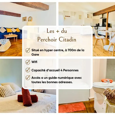 Le Perchoir Citadin - Hypercentre & Wifi